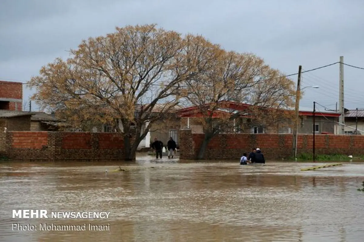 پیش بینی افزایش مجدد سطح آب در آق قلا به دلیل ذوب برف