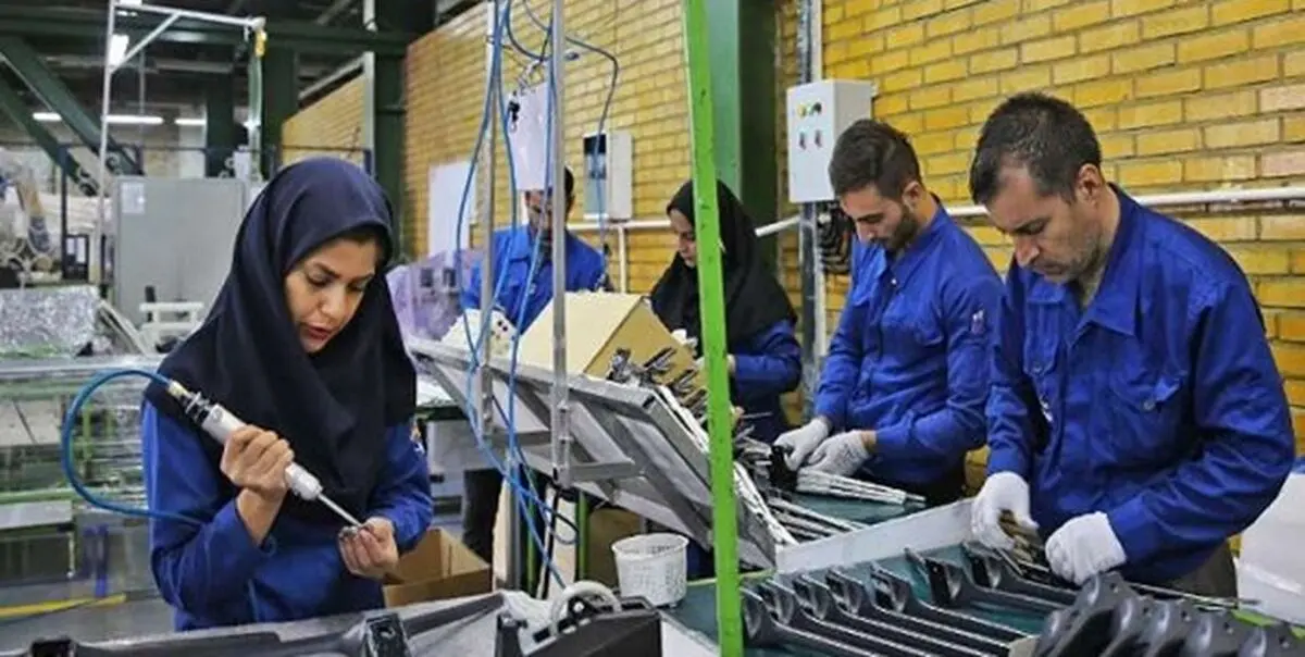 ۸۰ درصد کارگاه‌های صنعتی کشور زیر ۵۰ نفر کارکن دارند