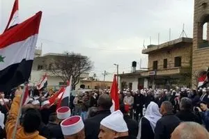 اهالی جولان اشغالی بار دیگر در محکومیت ترامپ تظاهرات کردند