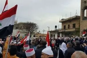 اهالی جولان اشغالی بار دیگر در محکومیت ترامپ تظاهرات کردند