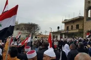 اهالی جولان اشغالی بار دیگر در محکومیت ترامپ تظاهرات کردند
