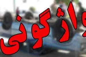 واژگونی مینی‌بوس در اصفهان ۱۷ نفر را راهی بیمارستان کرد