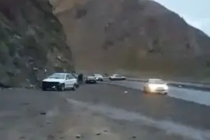 محور ایلام- کرمانشاه مسدود شد