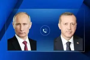 پوتین و اردوغان درباره سوریه مذاکره کردند