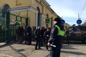 انفجار در دانشکده افسری سن پترزبورگ روسیه با چهارمجروح