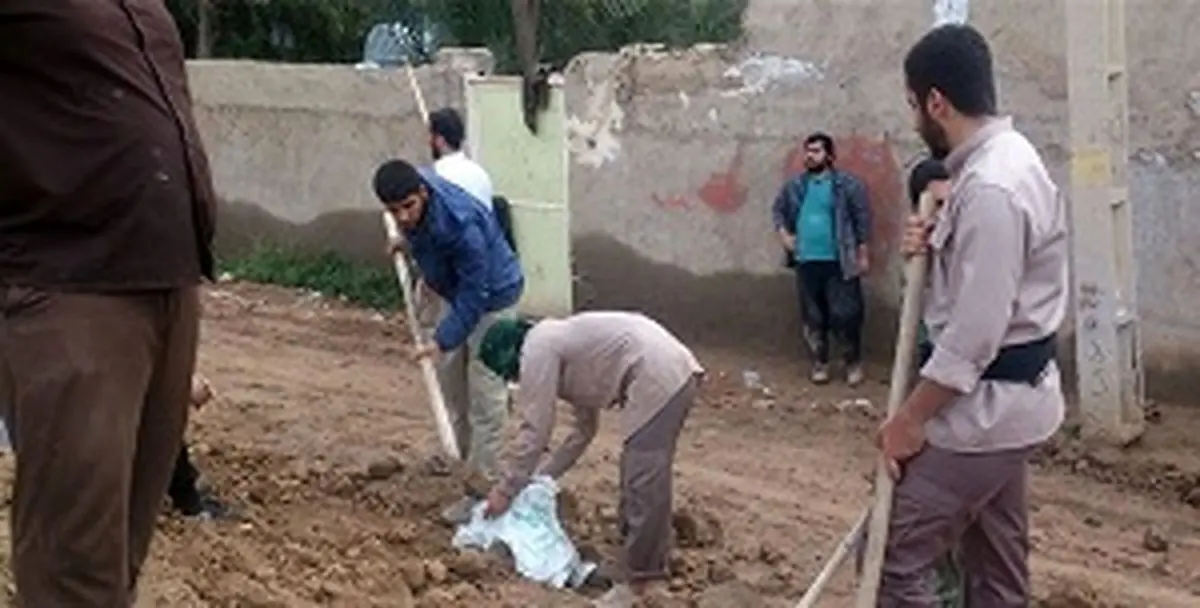 حال و هوای صمیمانه اربعین در میان سیل خوزستان