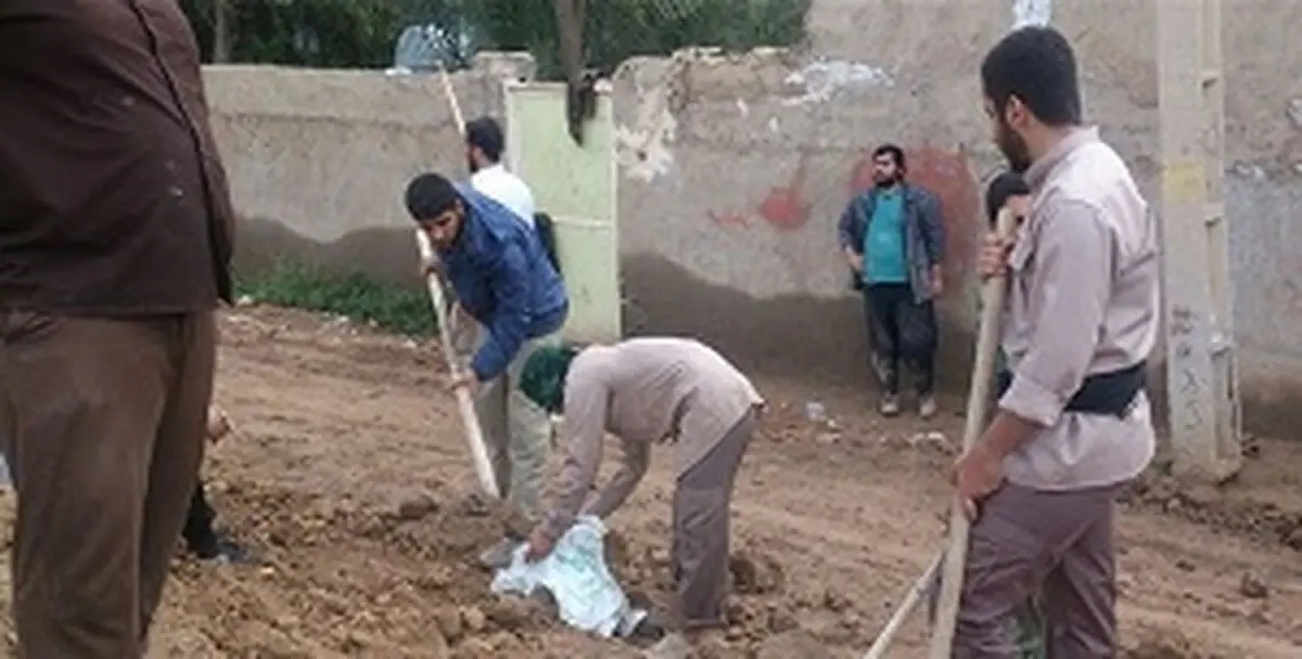 حال و هوای صمیمانه اربعین در میان سیل خوزستان