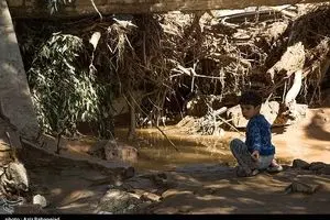 هلال‌احمر: شایعه کشته‌شدن تعدادی از مردم در سیل پلدختر صحت ندارد