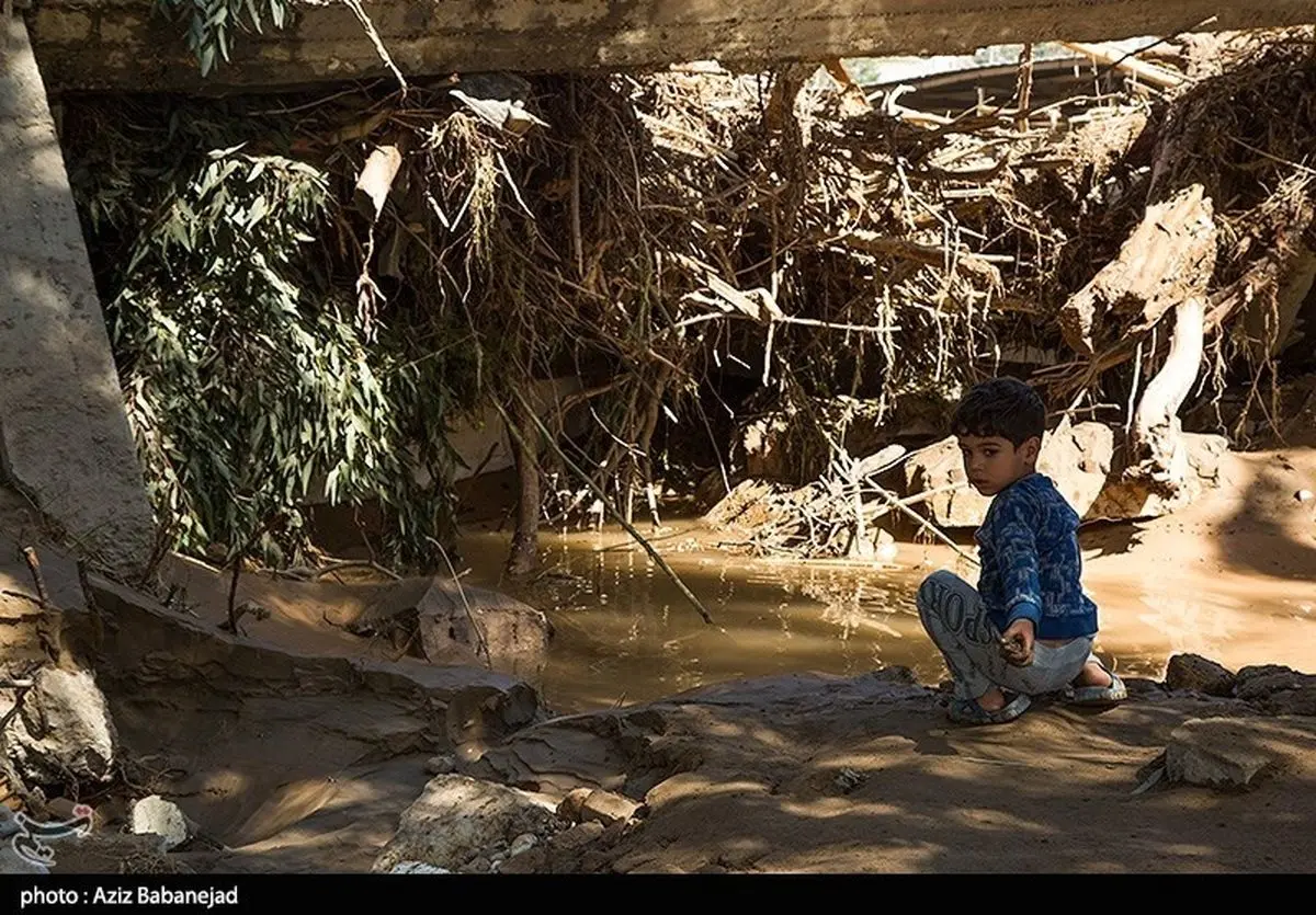 هلال‌احمر: شایعه کشته‌شدن تعدادی از مردم در سیل پلدختر صحت ندارد