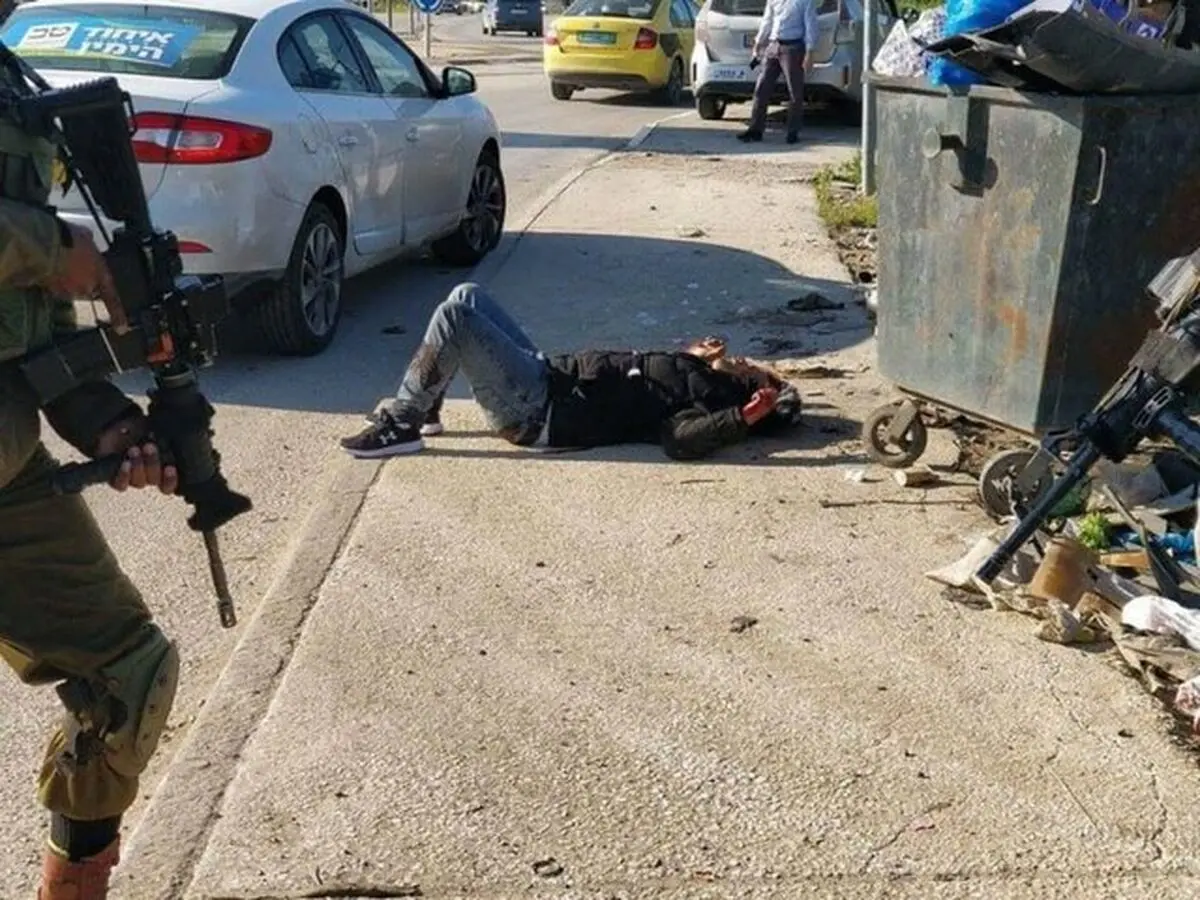 شهادت یک فلسطینی در جنوب نابلس