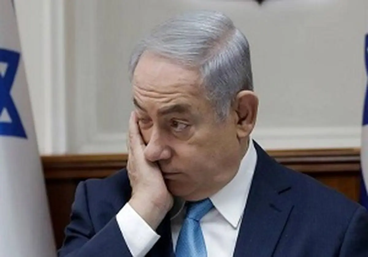 پرتاب گوجه فرنگی به سمت نتانیاهو در بازاری در تل‌آویو