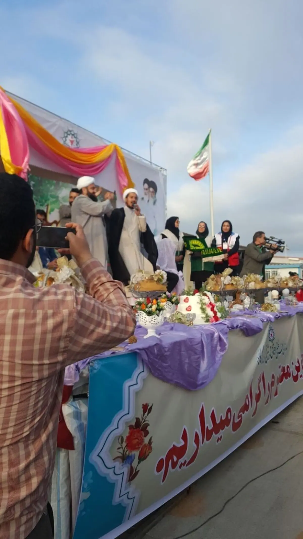 مراسم ازدواج زوج‌های گلستانی به سبک جهادی در روز عید مبعث +تصاویر