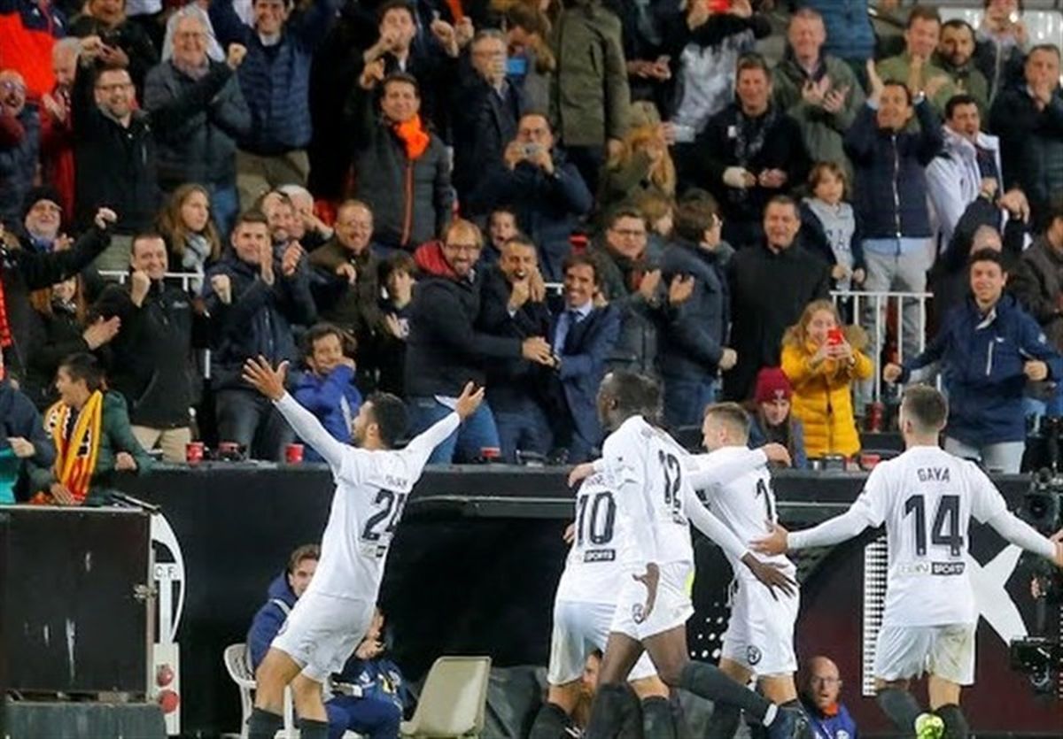 فوتبال جهان|والنسیا اولین شکست دوران جدید زیدان در رئال مادرید را رقم زد