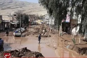 تصاویر: نمایی از حجم خسارات و خرابی‌های سیل پلدختر