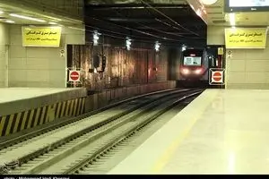 بخش جنوبی خط ۶ مترو تهران با حضور رئیس جمهور افتتاح شد