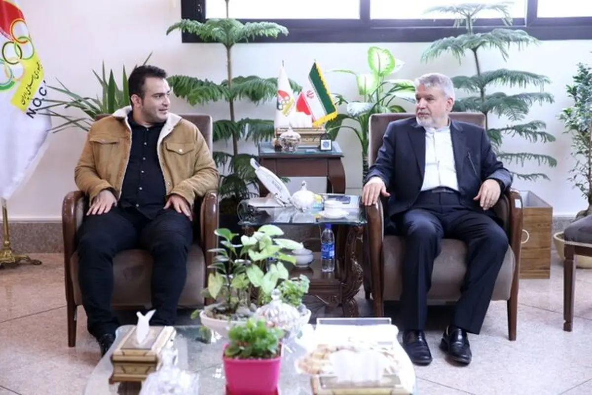 نشست صالحی امیری و سهراب مرادی پس از بازگشت از آلمان