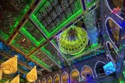 اعتاب مقدسه عراق آذین‌بندی شدند+ عکس