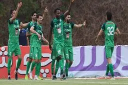 برتری ذوب آهن مقابل الوصل در نیمه اول/ بازگشت دوباره سبزپوشان ایرانی