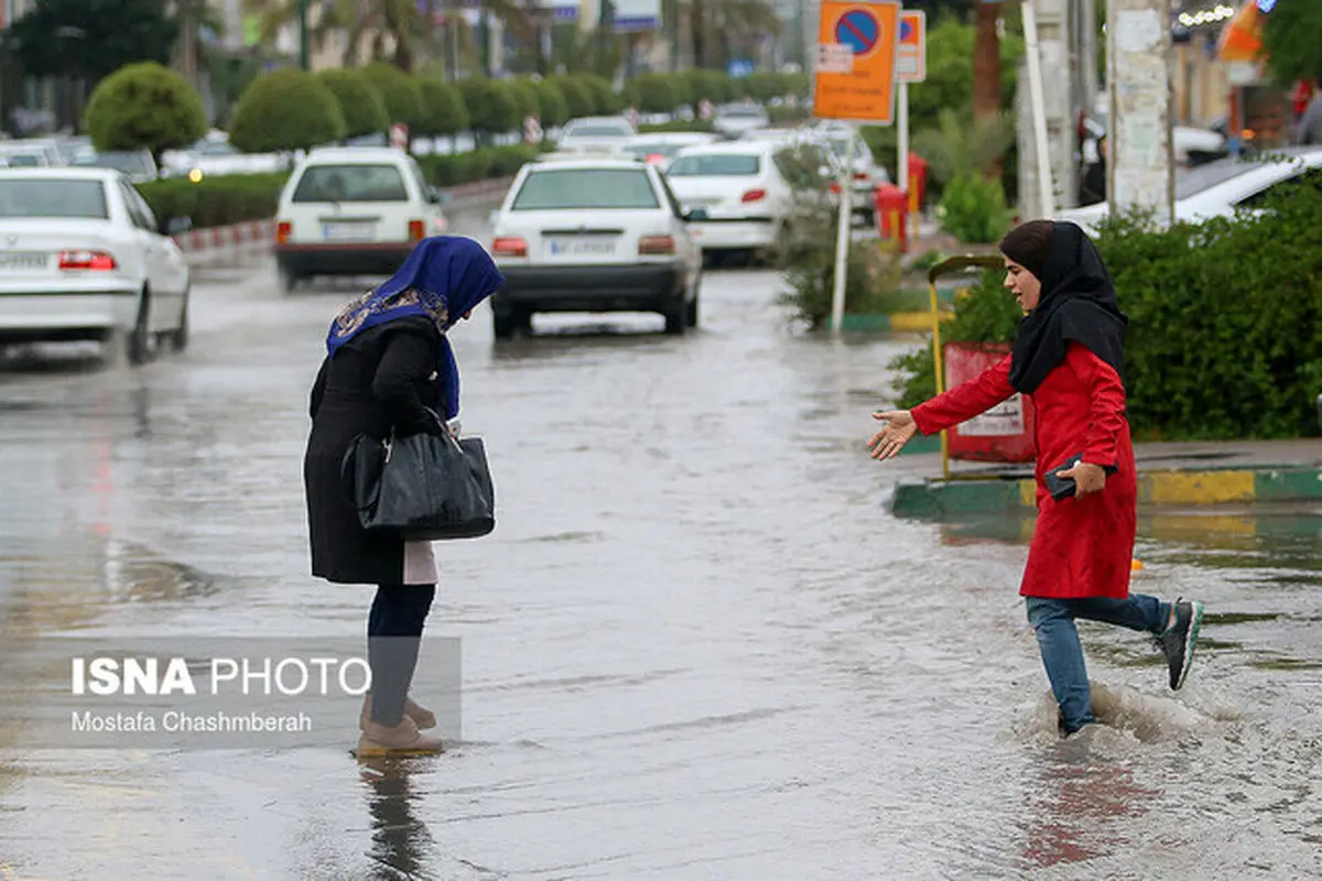 بارش ۱۰۰ میلی‌متری در گلستان و مازندران