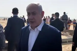 نتانیاهو در ساحل: به جای تفریح کردن، بروید و رأی دهید!