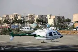 کولاک در محل سقوط بالگرد پلیس/ امکان جابجایی ۷ مصدوم وجود ندارد