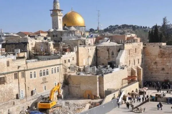 افتتاح تونلی در زیر قدس با حضور سفیر جنجالی آمریکا+ فیلم
