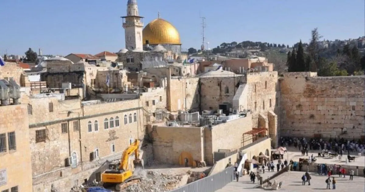 افتتاح تونلی در زیر قدس با حضور سفیر جنجالی آمریکا+ فیلم