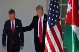 اردن سمتِ خاموش معامله قرن