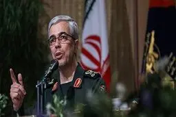بیانیه سرلشکر باقری درباره خطر جنگ موهوم