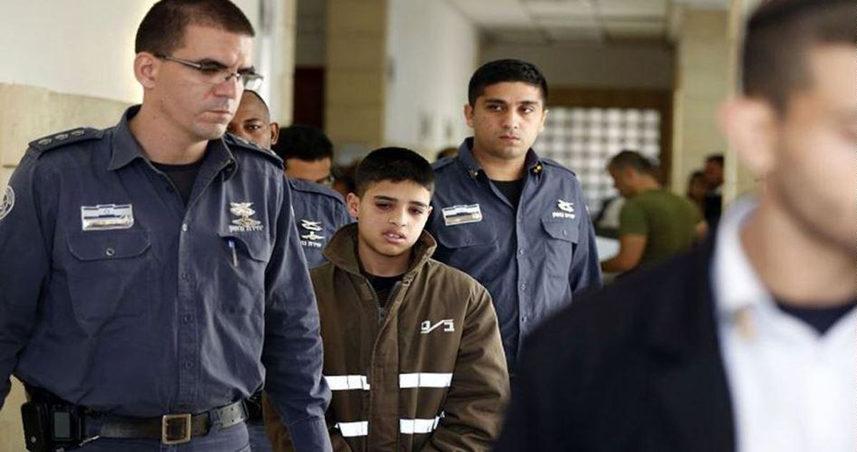 بازداشت ۱۶۵۰۰ کودک فلسطینی از سال ۲۰۰۰ تاکنون