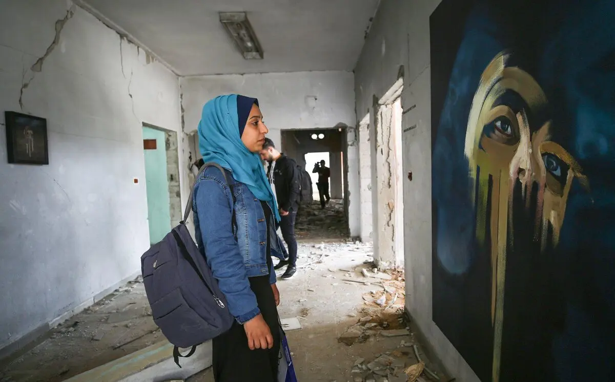 هنر فلسطینی از کاکتوس تا پوکه فشنگ