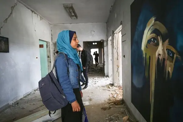 هنر فلسطینی از کاکتوس تا پوکه فشنگ