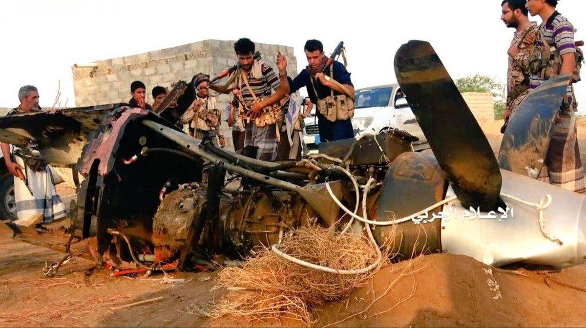 تصاویر: MQ9 آمریکایی ساقط شده در یمن / امکان مهندسی معکوس وجود دارد؟