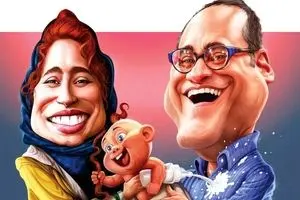 تولد فرزند رامبد جوان در کانادا چقدر آب می‌خورد؟