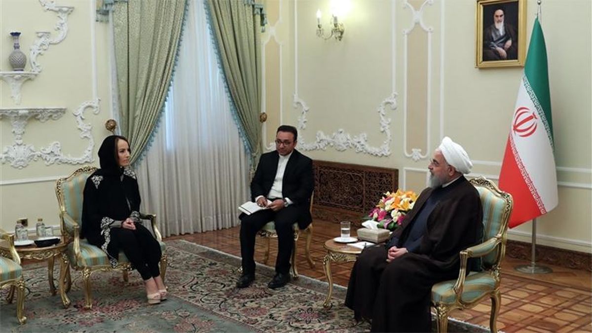 روحانی: حضور نظامی مداخله‌جویانه آمریکا ریشه مشکلات منطقه است