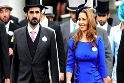 فرار زن حاکم دبی به آلمان