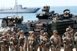 آمریکا ۵۰۰ تفنگدار به عربستان اعزام می‌کند