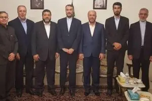 دیدار رهبران حماس با امیرعبداللهیان