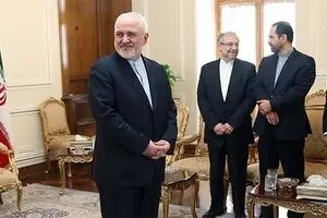 دیدار امانوئل بُن با ظریف و شمخانی