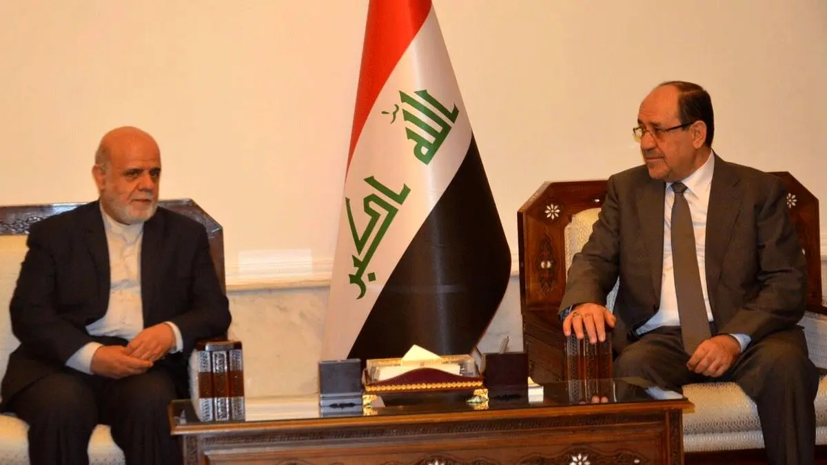 دیدار نوری مالکی با سفیر ایران در عراق