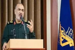 سرلشگر سلامی،هنگام تصویر‌برداری از ناو‌ آمریکایی کجا‌ بود؟