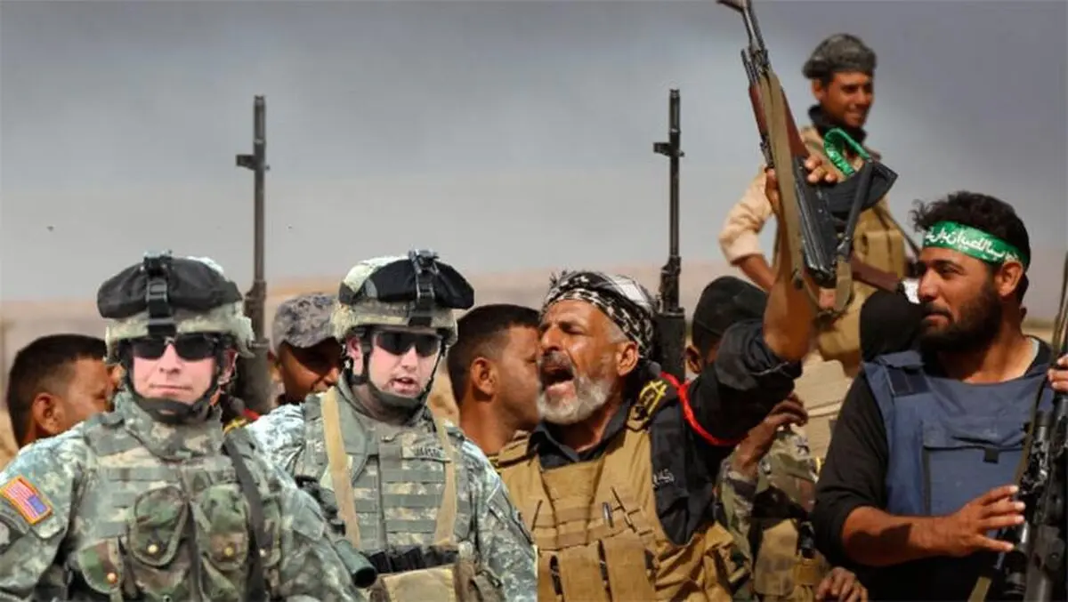 واشنگتن با الحشد الشعبی مانند دشمن رفتار می‌کند