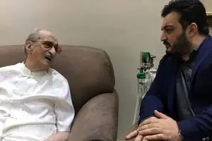 ملاقات مدیر عامل صندوق اعتباری هنر با استاد عبدالوهاب شهیدی