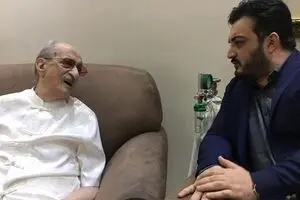 ملاقات مدیر عامل صندوق اعتباری هنر با استاد عبدالوهاب شهیدی
