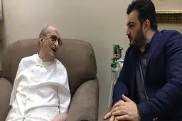 ملاقات مدیر عامل صندوق اعتباری هنر با استاد عبدالوهاب شهیدی