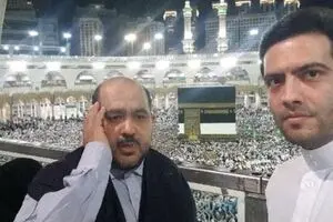 بازخوانی تیتراژ «یوسف پیامبر» توسط کریم منصوری در کنار کعبه+فیلم