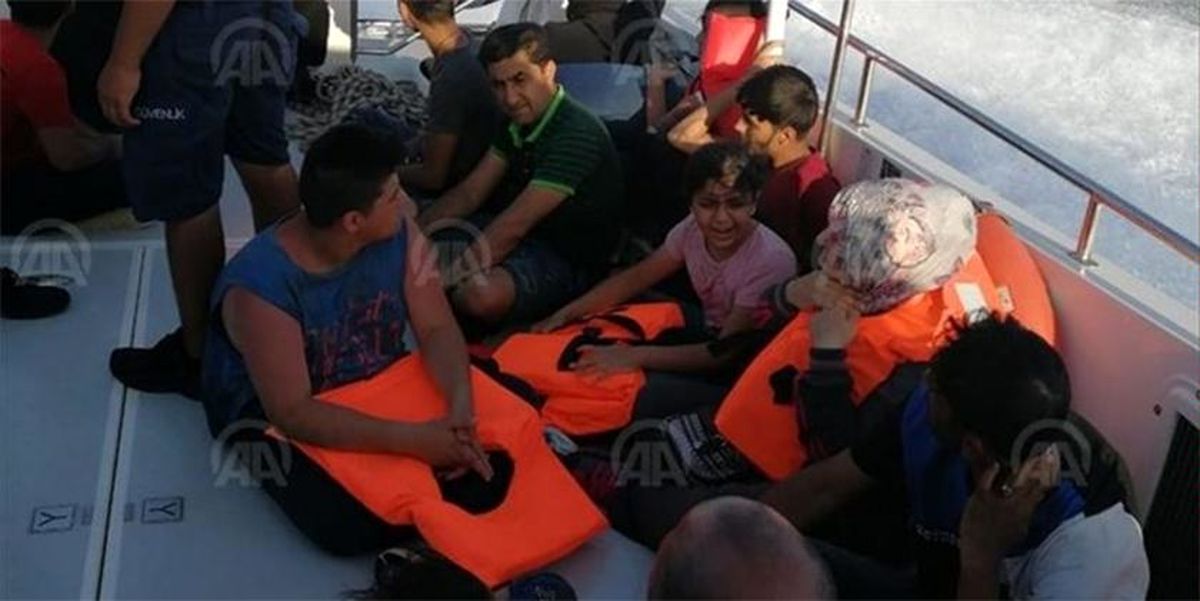 کشتی مهاجران سوری، عراقی و فلسطینی در دریای اژه غرق شد