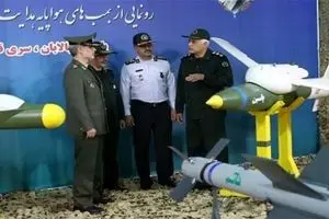 رونمایی از بمب های هواپایه یاسین، بالابان و سری قائم