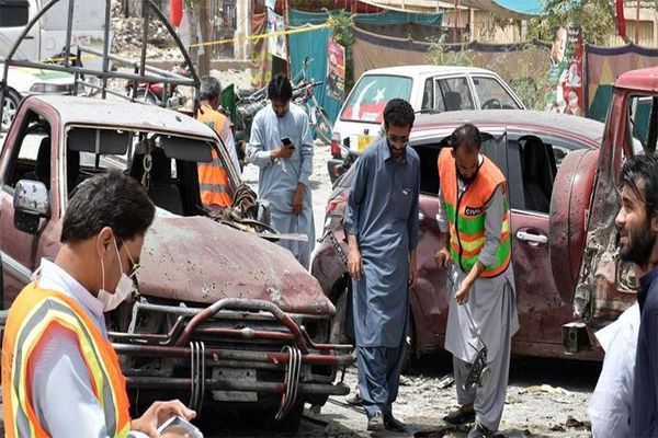 انفجار مهیب یک بمب در پاکستان