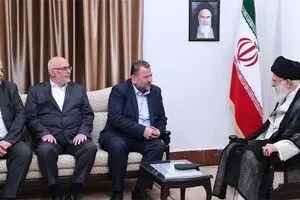 جزئیاتی محرمانه از دیدار رهبر انقلاب با هیئت حماس